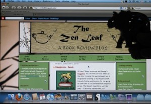 (my only pic with the original design of The Zen Leaf)