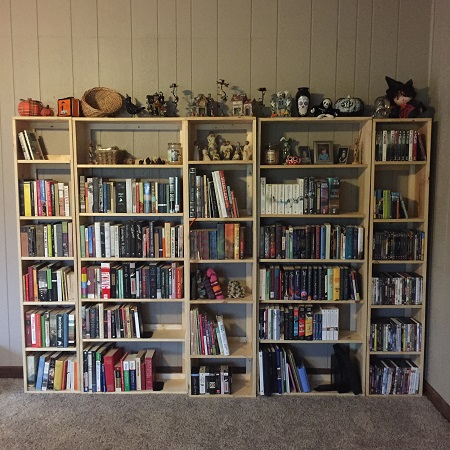bookshelves